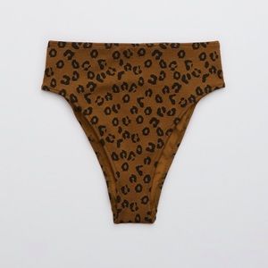 Aerie High Cut Bikini Bottoms